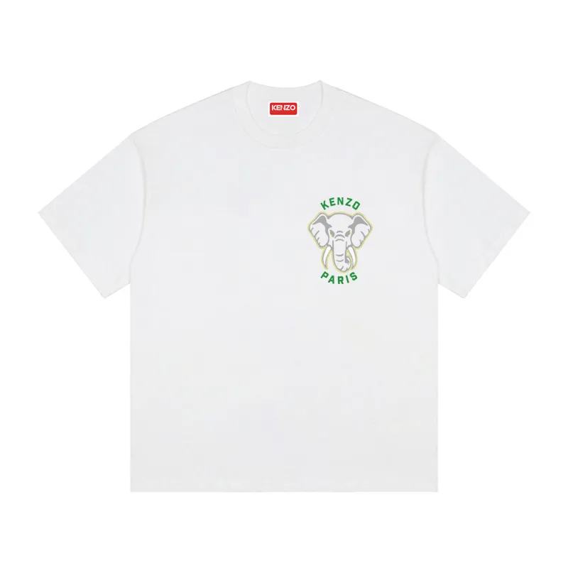 Kenzo University Jungle Team Elephant Chest LOGO Big LOGO on the back Color: Black White Apricot Size: M L XL XXL Three Standards Style Number: K 41